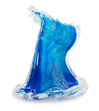 Glass Sculpture "Crashing Wave" (Medium) by Ben Silver