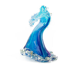 Glass Sculpture "Crashing Wave" (Extra Large) by Ben Silver