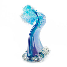 Glass Sculpture "Crashing Wave" (Extra Large) by Ben Silver