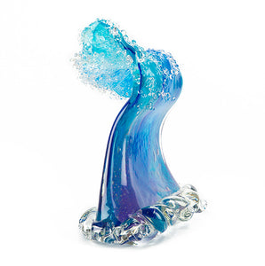 Glass Sculpture "Crashing Wave" (Extra Large) by Ben Silver