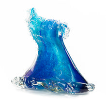 Glass Sculpture "Crashing Wave" (Extra Large) by Ben Silver