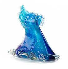 Glass Sculpture "Crashing Wave" (Extra Large) by Ben Silver