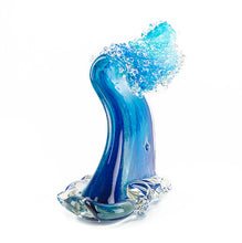 Glass Sculpture "Crashing Wave" (Extra Large) by Ben Silver