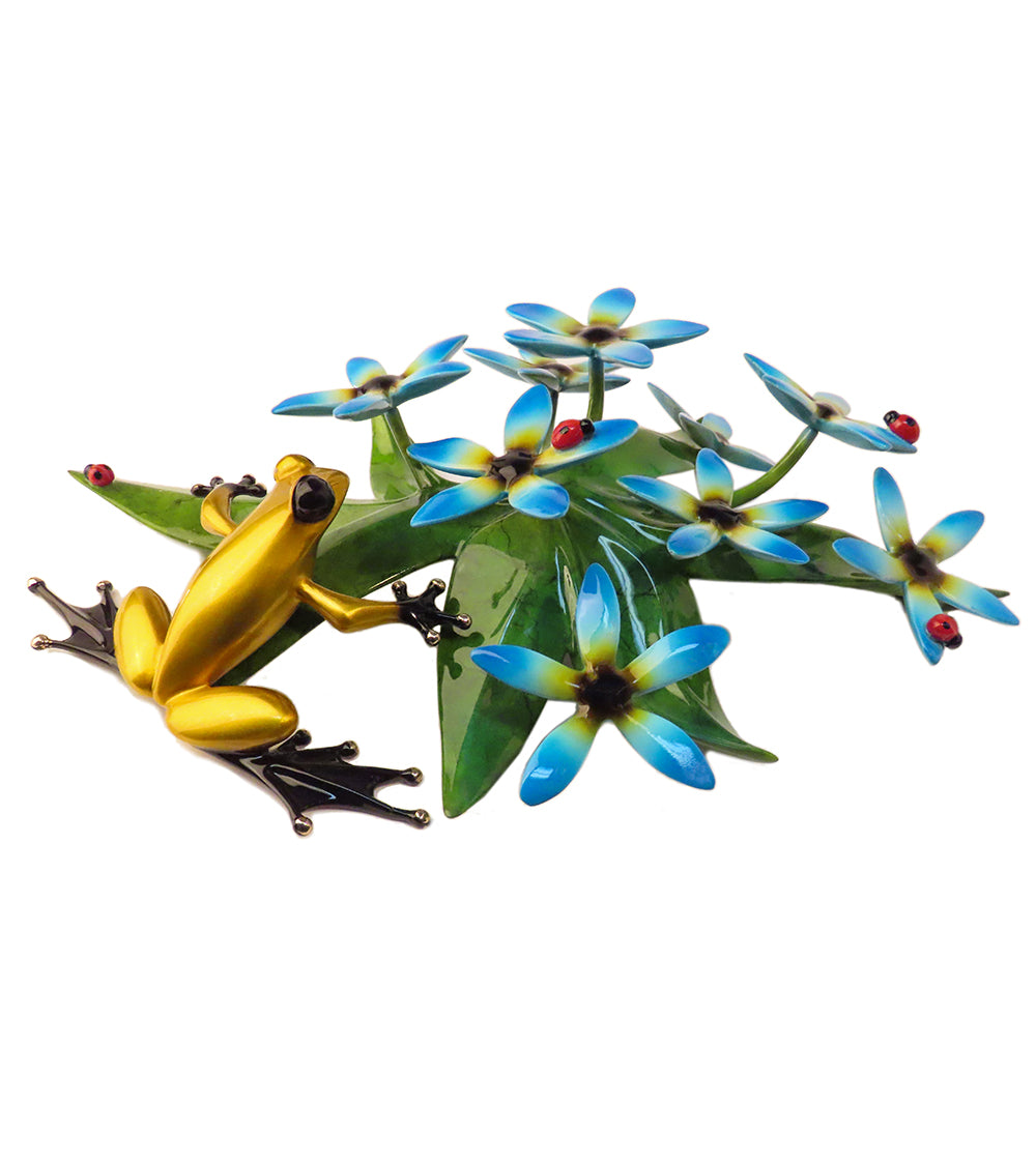 ティム・コテリル作ブロンズ彫刻「Forget Me Not」