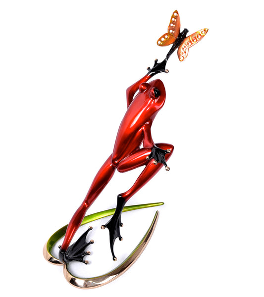 ティム・コテリル作ブロンズ彫刻「Be Mine」