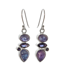 Tanzanite Earrings- BOBB36127