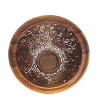 Pierced Koa Bowl "Dolphins" by Patrick and Peggy Bookey - BOOP36714