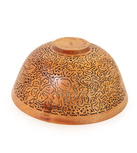 Pierced Koa Bowl "Hibiscus" by Patrick and Peggy Bookey- BOOP37881