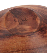 Natural Edge Carved Koa Bowl (Large) by Gene Buscher