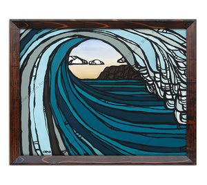 Barrel View by Heather Brown - Limited Edition Giclee