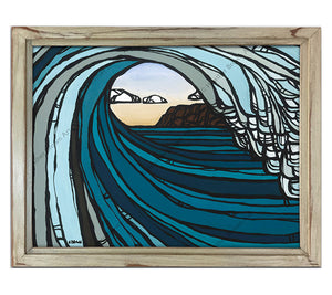 Barrel View by Heather Brown - Limited Edition Giclee
