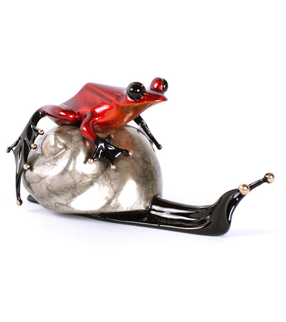 ティム・コテリル作ブロンズ彫刻「EsCargo」