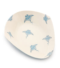Medium Porcelain Serving Bowl - Blue
