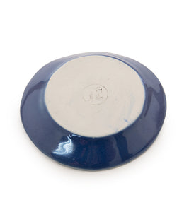 Small Porcelain Plate - Blue
