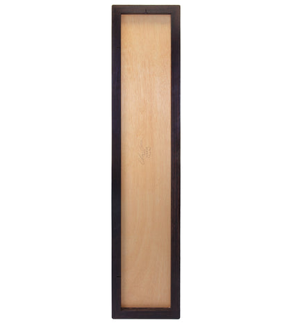 Wood Inlay Mural "Ebony Drop" by Chris Cantwell