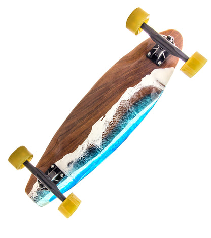 Koa-Resin Skateboard #001