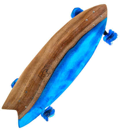 Koa-Resin Skateboard #012