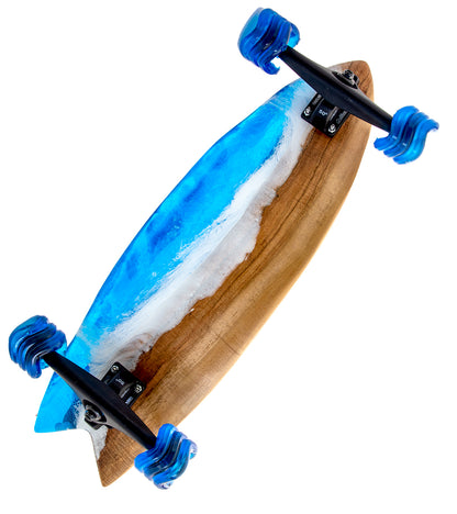 Koa-Resin Skateboard #012