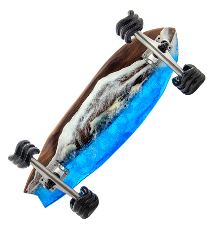 Patineta de resina de koa n.° 008 