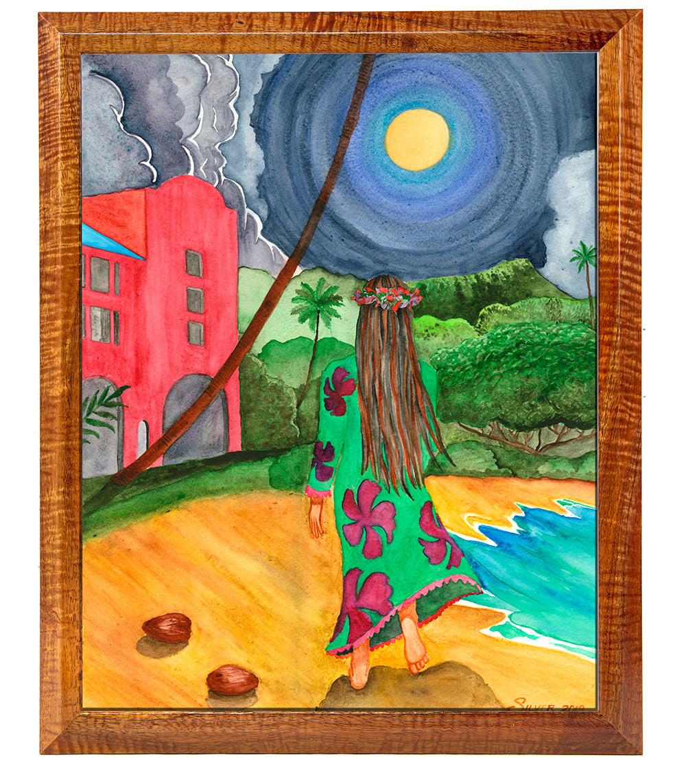 Original Painting: Moonlight Stroll by Chase Silver