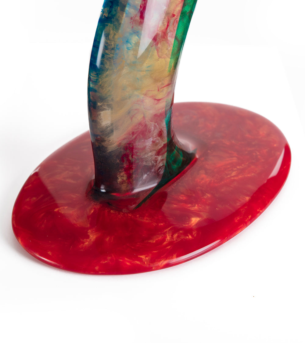 ロック・クロス作「Walk This Way」の木製容器