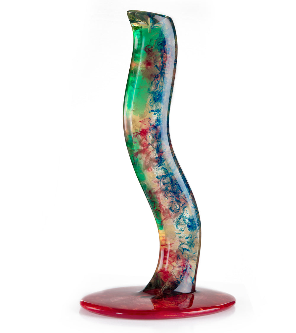 ロック・クロス作「Walk This Way」の木製容器