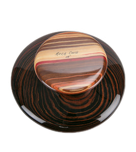 Wood Vessel "Galaxy 24204" by Rock Cross