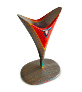 Wood Vessel "Chalise Vase" by Rock Cross