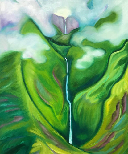 Original Painting: Celestial Falls  by Kim McDonald