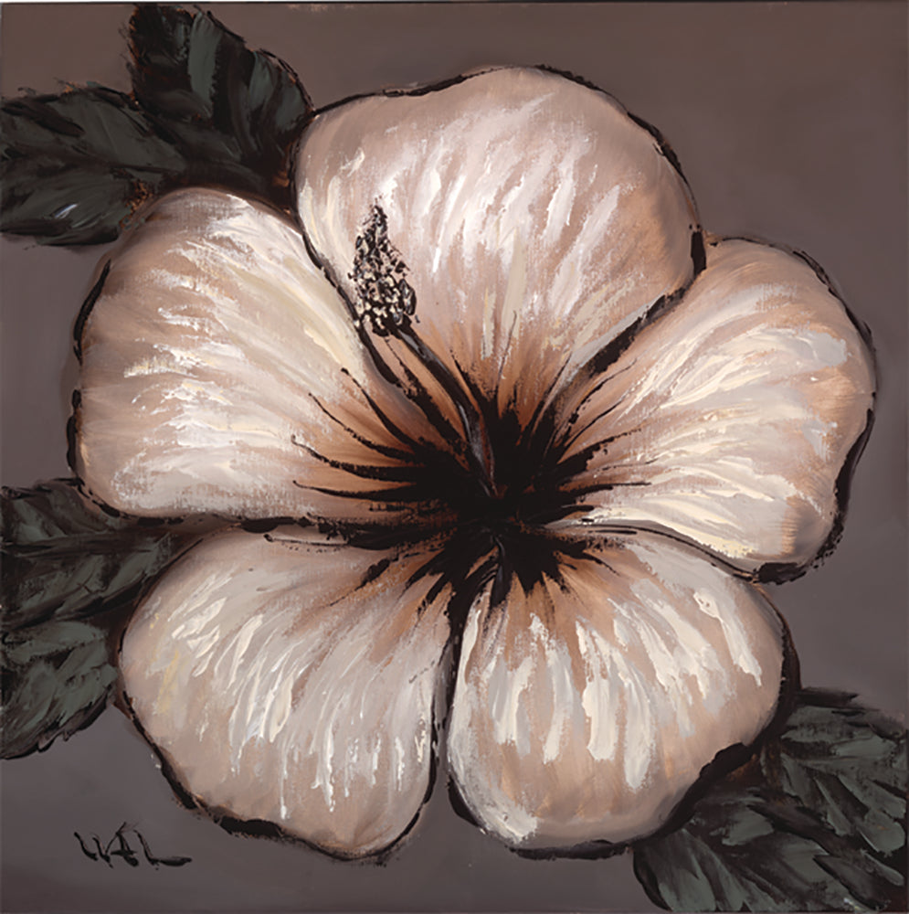 Chocolate Hibiscus by Walfrido Garcia