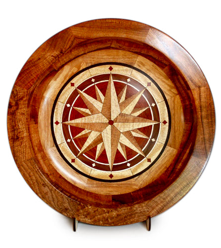Segmented Koa Platter 