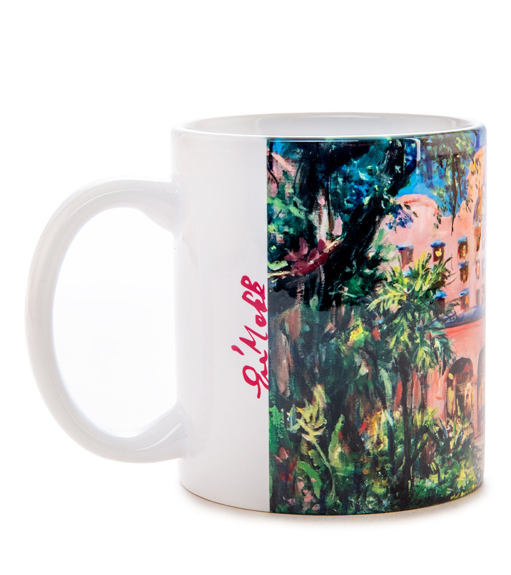 Taza rosa real con Eva Makk