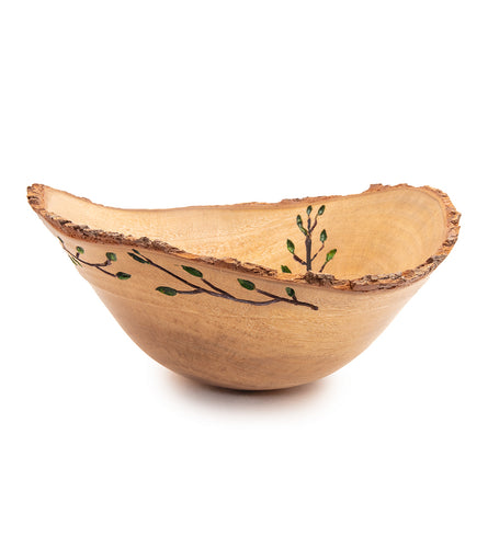 Camphor Natural Edge Bowl #28320 by Neal DeVore