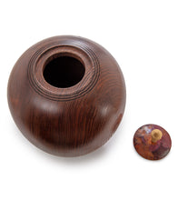 Redwood with Copper Lid and Box Elder Handle #31512C
