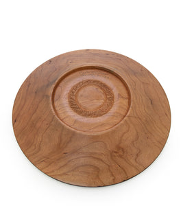 Cherry Cosmic Platter with Rose and Blue #32253C