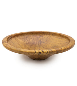 Spalted Maple Platter with Regular Edge #32263C