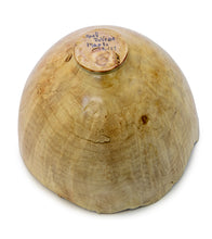 Bleached Maple Bowl with Natural Edge #32268C