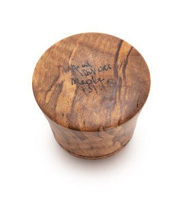 Maple Spalted Beaded Lidded Box #35232C