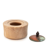 Maple Lidded Vessel #37665C