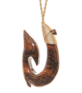 Spalted Mango Hook Pendant