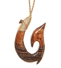 Spalted Mango Hook Pendant