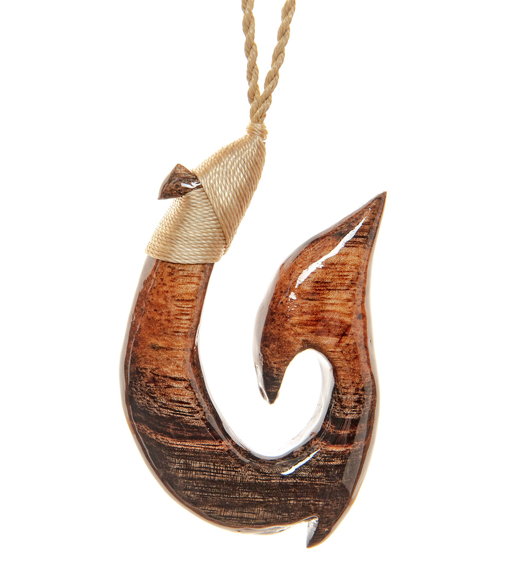Spalted Mango Hook Pendant