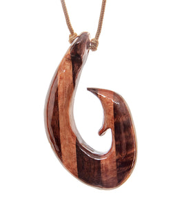 5 Piece Ulua Hook Koa Maple Hook Pendant