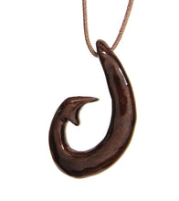 USSM Teak Hook Pendant