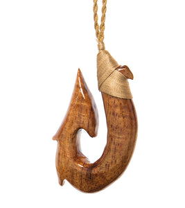 Blonde Koa Hook Pendant