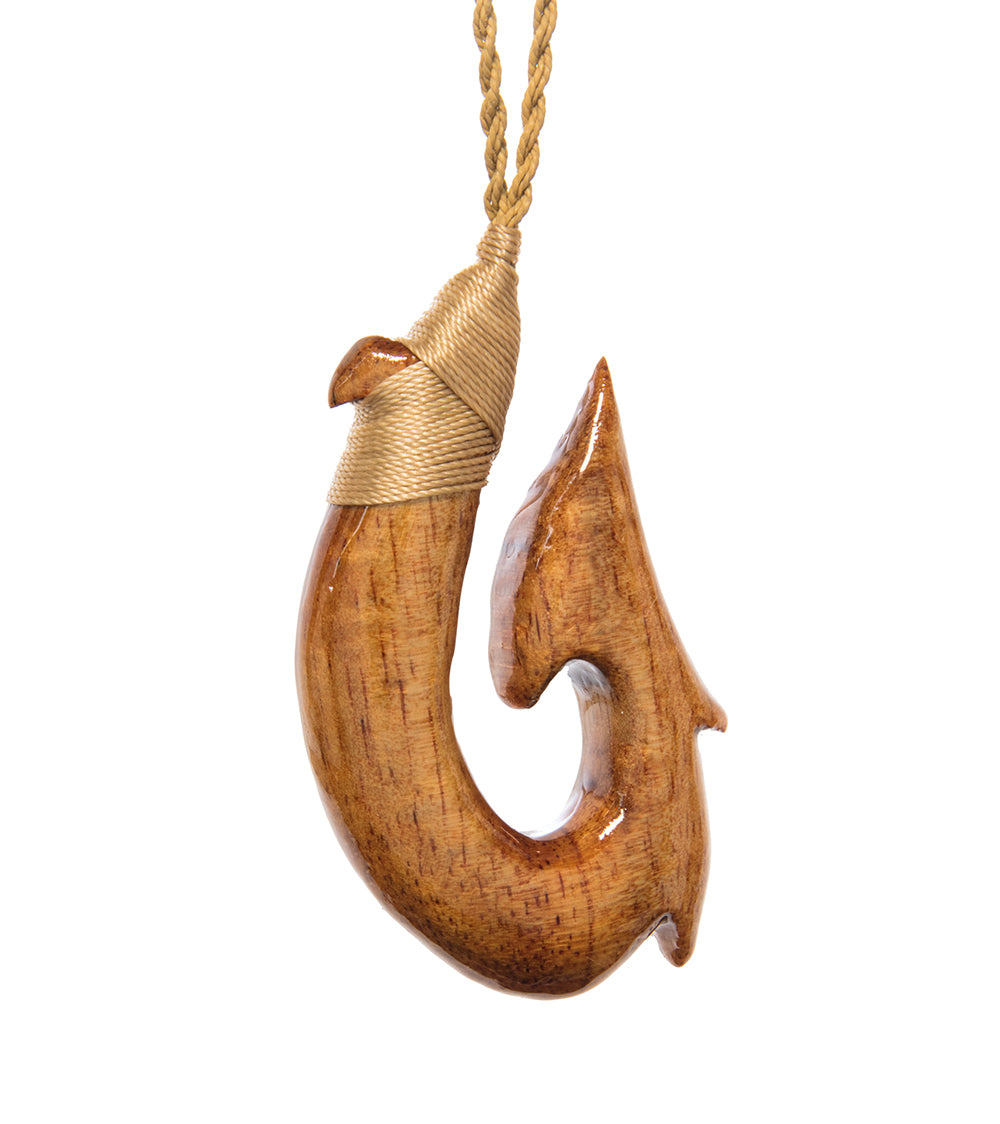 Blonde Koa Hook Pendant
