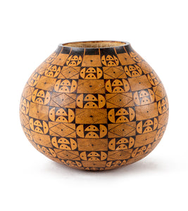 Pyrography Ipu Gourd "23886" by Dino Muradian