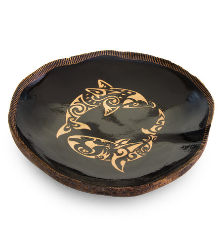 Pyrography Mango Platter 