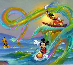 Mickey's Crazy Wave by Jim Warren