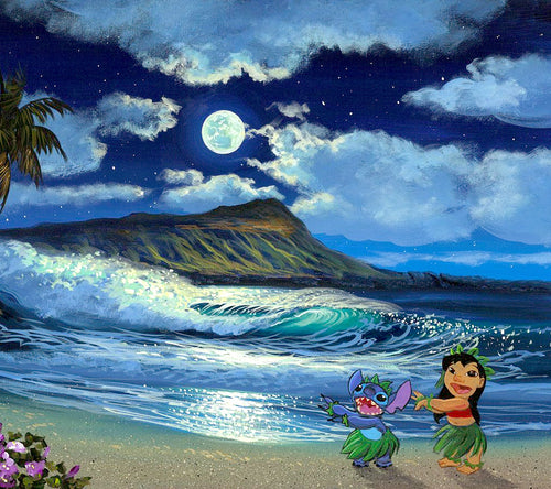 Hula Moon by Walfrido Garcia